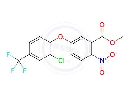 Chemical structure of Acifluorfen Impurity 1