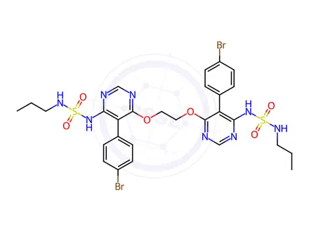 Chemical structure of Macitentan Dimer Impurity