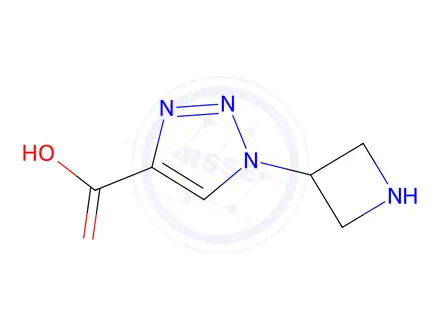Chemical structure of 1-(Azetidin-3-yl)-1h-1,2,3-triazole-4-carboxylic acid