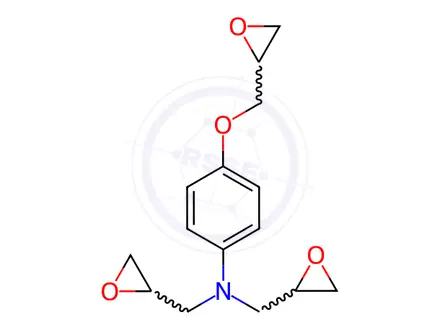Chemical structure of N,N-Diglycidyl-4-glycidyloxyaniline