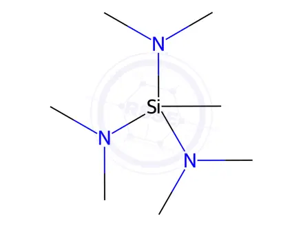 Chemical structure of TRIS(DIMETHYLAMINO)METHYLSILANE
