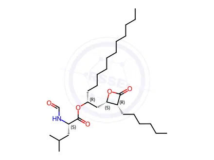 Chemical structure of Orlistat Impurity 19 (Orlistat(S,R,S,R)-Isomer)