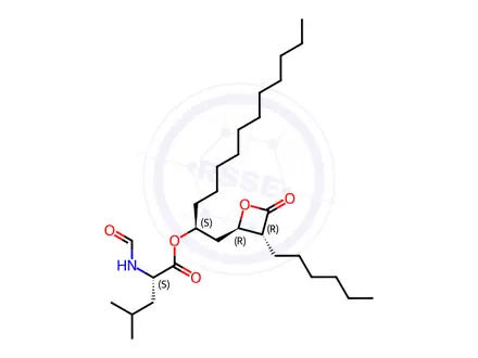 Chemical structure of (S,S,R,R)-Orlistat