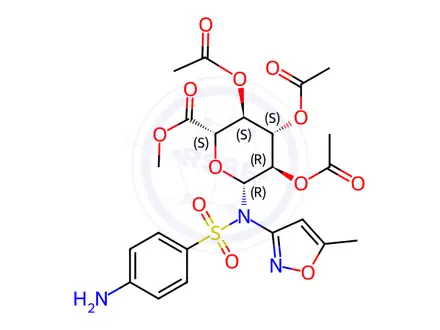 Chemical structure of Sulfamethoxazole Impurity 20