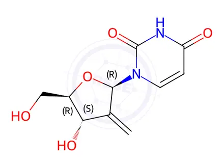 Chemical structure of Sofosbuvir Impurity 238