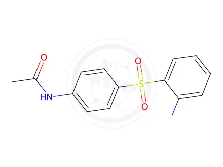 Chemical structure of 4-[(o-Aminophenyl)sulfonyl]-acetanilide