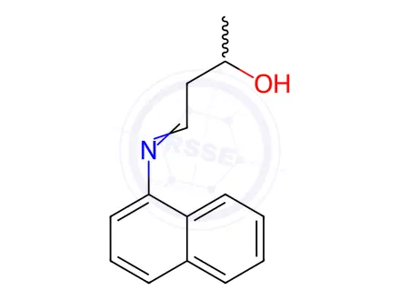 Chemical structure of ALDOL-1-NAPHTHYLAMINE