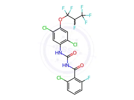 Chemical structure of Lufenuron Impurity 11