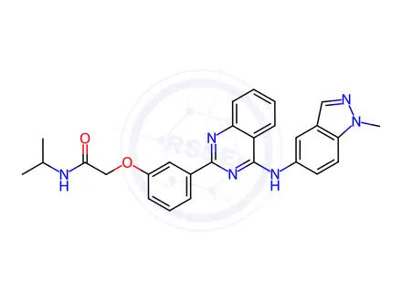 Chemical structure of Belumosudil Mesylate Impurity 81