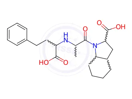 Chemical structure of Trandolapril Impurity 32