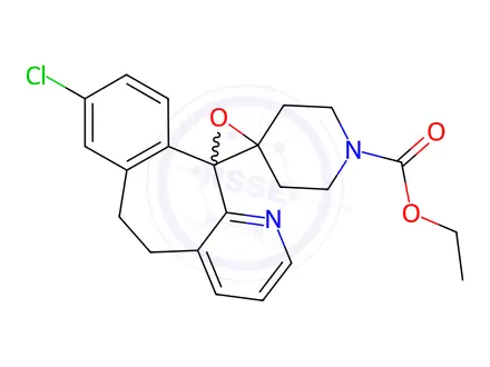 Chemical structure of Loratadine Epoxide
