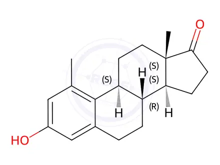 Chemical structure of Estrone Impurity 2