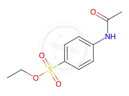 Chemical structure of Ethyl acetamidobenzenesulfonate