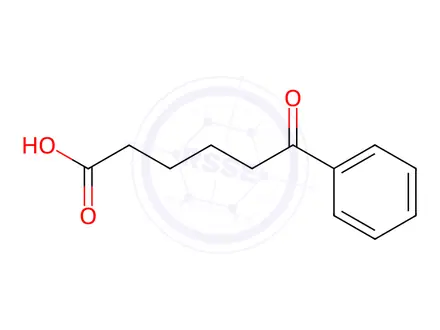 Chemical structure of 5-Benzoylpentanoic Acid