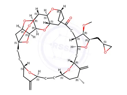 Chemical structure of Eribulin Mesylate Impurity 37