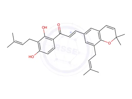 Chemical structure of SOPHORADOCHROMENE