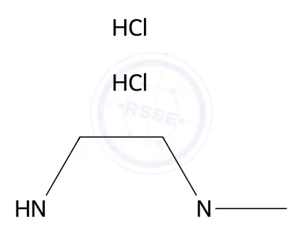 Chemical structure of Imatinib Mesylate-Impurity G (Dihydrochloride)