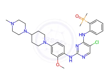 Chemical structure of Brigatinib