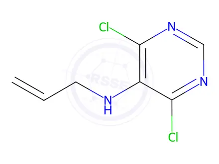 Chemical structure of N-Allyl-4,6-dichloropyrimidin-5-amine
