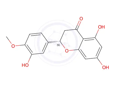 Chemical structure of Diosmin Impurity 7 (Diosmin EP Impurity G) (rac-Hesperetin)