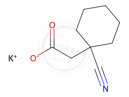 Chemical structure of Gabapentin EP Impurity B(Potassium Salt)