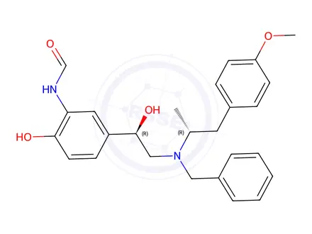 Chemical structure of Formoterol EP Impurity H (Enantiomer Mixture)