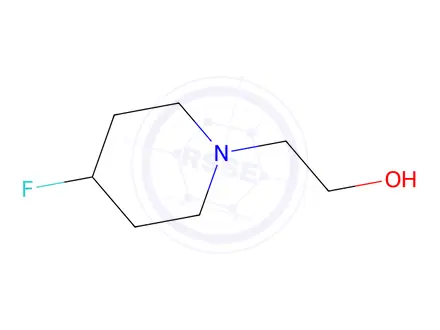 Chemical structure of 2-(4-Fluoropiperidin-1-yl)ethanol