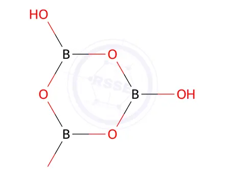 Chemical structure of Trihydroxyboroxine