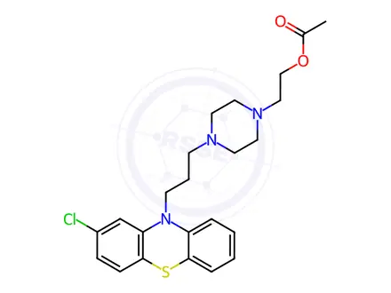 Chemical structure of Thiopropazate