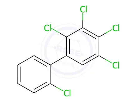 Chemical structure of 2,2',3,4,5-Pentachlorobiphenyl