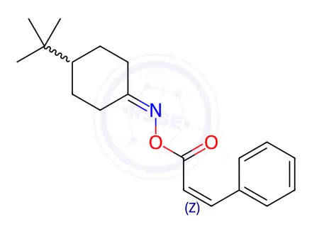 Chemical structure of (4-tert-Butylcyclohexylidene)amino (2Z)-3-phenylprop-2-enoate