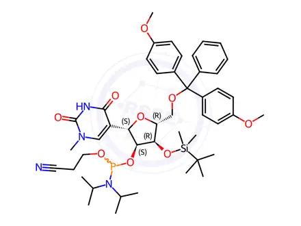 Chemical structure of Phosphoramidites Impurity 93