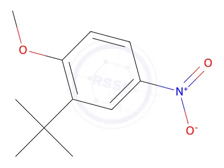 Chemical structure of 2-tert-Butyl-1-methoxy-4-nitrobenzene