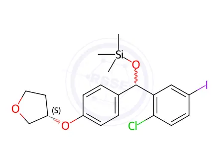 Chemical structure of Empagliflozin Impurity 457