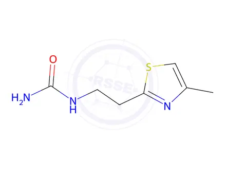 Chemical structure of [2-(4-methyl-1,3-thiazol-2-yl)ethyl]urea