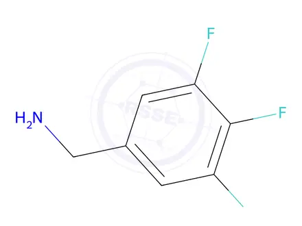 Chemical structure of (3,4,5-Trifluorophenyl)methanamine