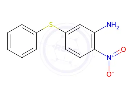 Chemical structure of 2-Nitro-5-(phenylthio)aniline