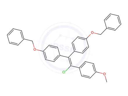 Chemical structure of Chlorotrianisene Impurity 102