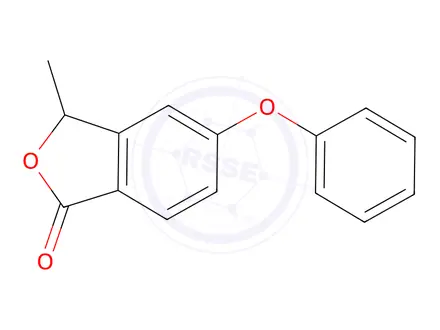 Chemical structure of 3-Methyl-5-phenoxyisobenzofuran-1(3H)-one