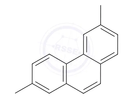 Chemical structure of 2,6-Dimethylphenanthrene