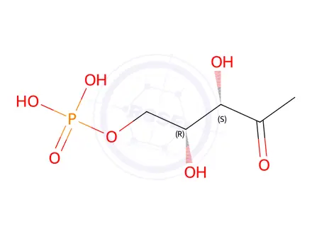 Chemical structure of 1-Deoxy-D-xylulose 5-phosphate sodium salt