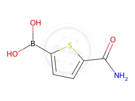 Chemical structure of (5-Carbamoylthiophen-2-yl)boronic acid
