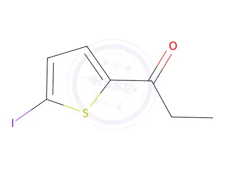 Chemical structure of 1-(5-IODO-THIOPHEN-2-YL)-PROPAN-1-ONE