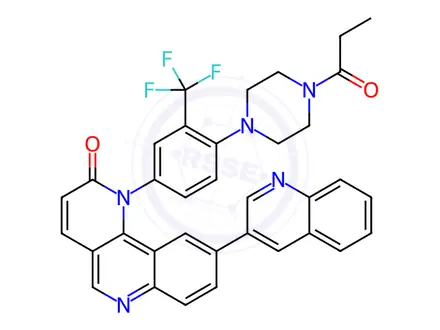 Chemical structure of Torin 1