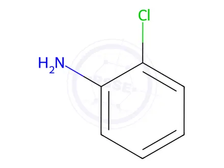 Chemical structure of 2-Chloroaniline