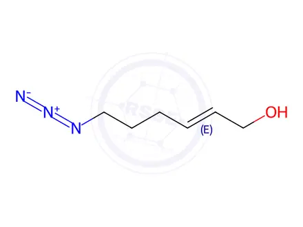 Chemical structure of (E)-6-Azidohex-2-en-1-ol