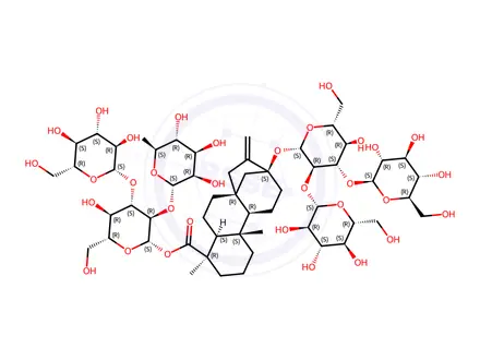 Chemical structure of Rebaudioside N