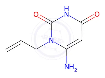 Chemical structure of Uracil Impurity 118