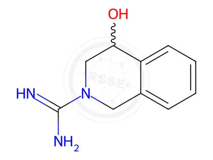 Chemical structure of 4-Hydroxydebrisoquine