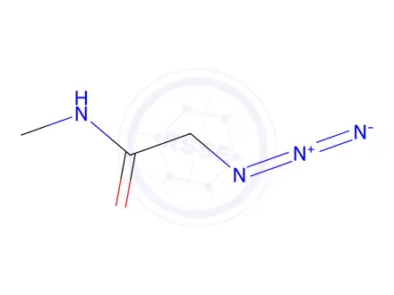Chemical structure of 2-azido-N-methylacetamide